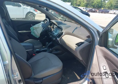 2011 Hyundai Tucson Limited from USA, damaged, VIN KM8JUCACXBU312806